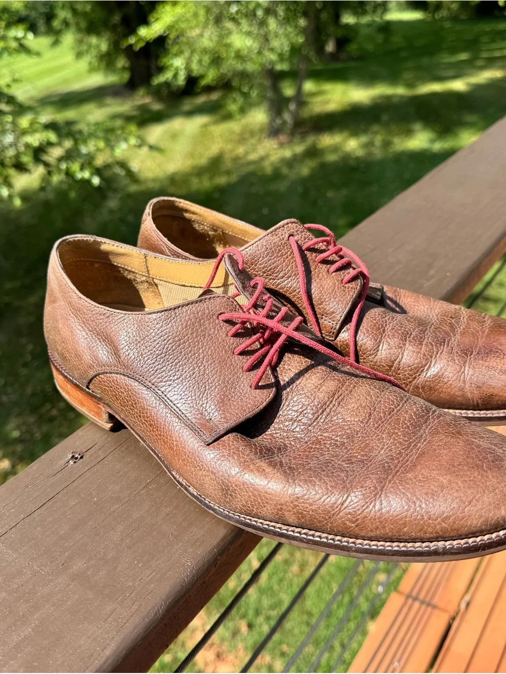 Cole Haan brown leather